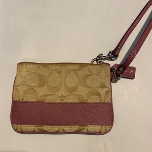 Coach wristlet